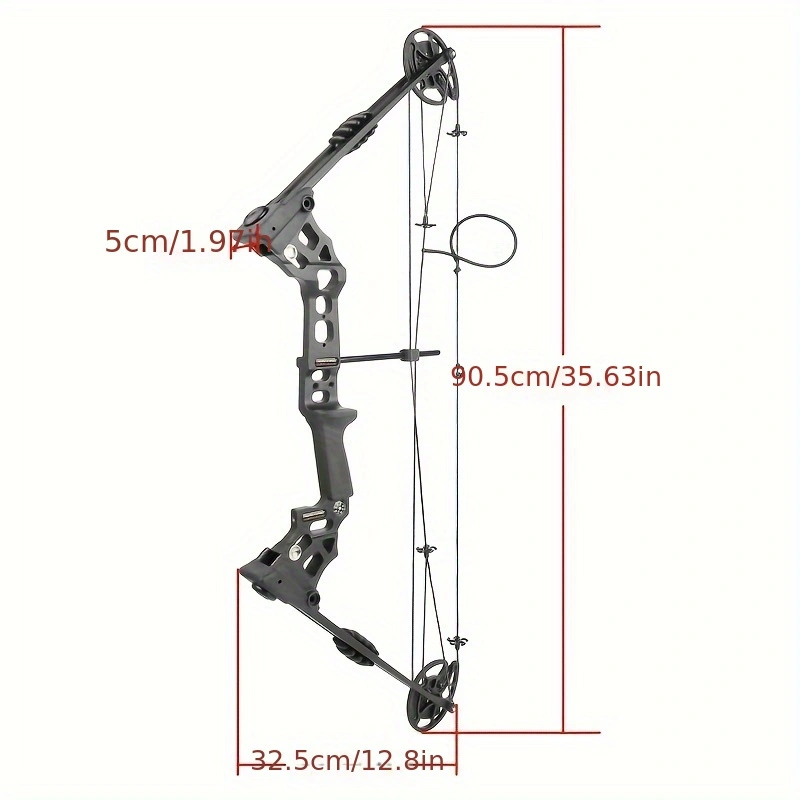 Composite Bow Set, Adjustable Bow Pull Of 20-70 Pounds, Traction Length Of 24-30 Inches, Suitable For Adult/beginner Practicing